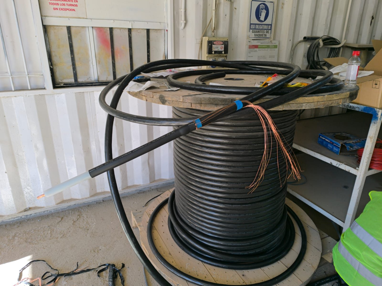 Cableado para instalación industrial