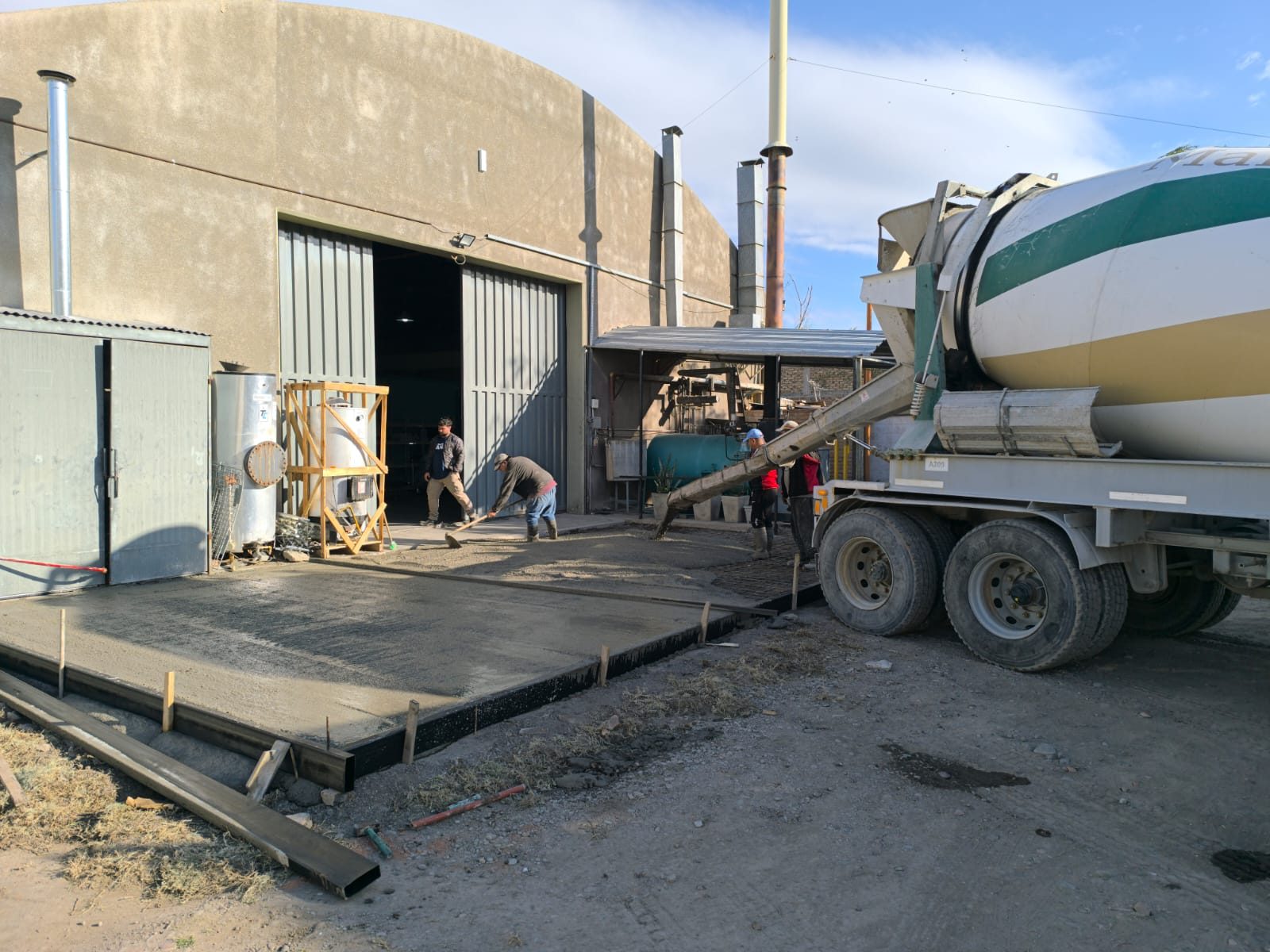Obra civil y cerramiento industrial